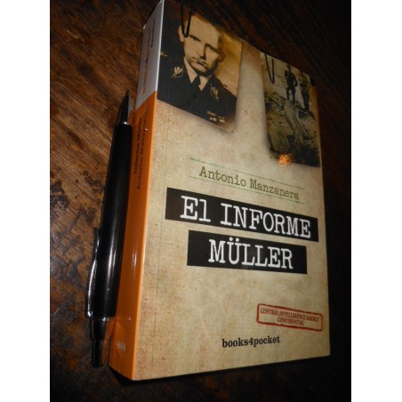 El Informe Müller Antonio Manzanera Ed. Urano / 505 Pags