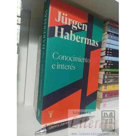 Conocimiento e interés Jurgen Habermas Ed. Taurus formato grande 425 páginas