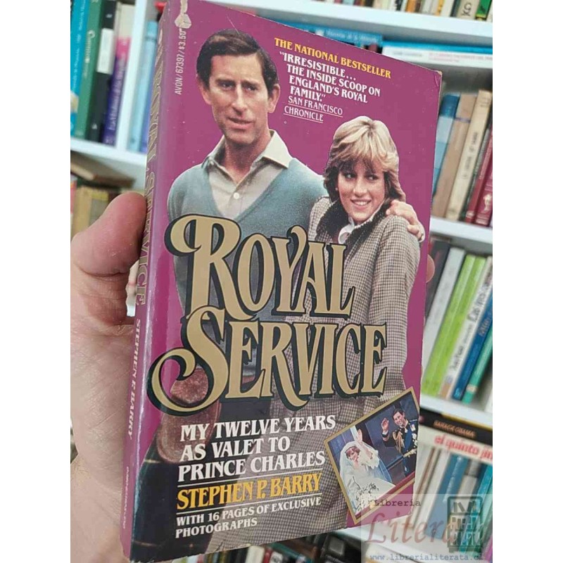 Royal Service Prince Charles  Stephen P. Barry  Avon BooksEN INGLES