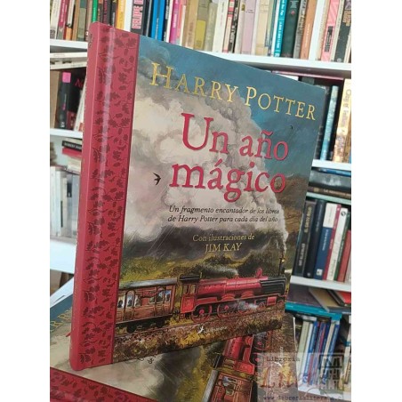 Harry Potter: Un Año Mágico   ilustraciones de Jim Kay  Salamandra, con ilustraciones de Jim Kay tapas duras formato gra