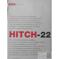 Hitch-22 Memorias Christopher Hitchens Debate, Traducción de Daniel Rodríguez Gascón 508 páginas