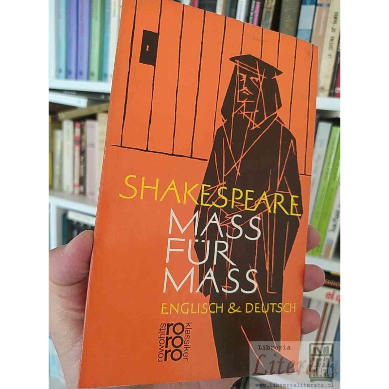 Maß für Maß Shakespeare  Rowohlt EN INGLÉS y ALEMAN Bilingüe