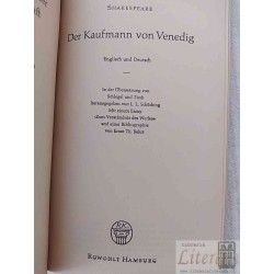 Der Kaufmann von Venedig Shakespeare  Rowohlt EN INGLÉS y ALEMAN Bilingüe