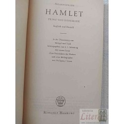 Hamlet Shakespeare  Rowohlt EN INGLÉS y ALEMAN Bilingüe
