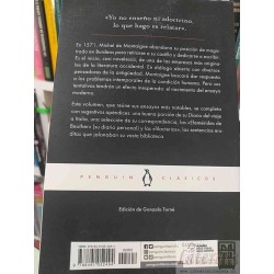 Ensayos Michel de Montaigne Penguin Clásicos, Introducción de Gonzalo Torné Diario de Italia, Correspondencia, Efeméride