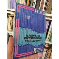 Manual de investigación educacional  Guillermo Sanhueza...