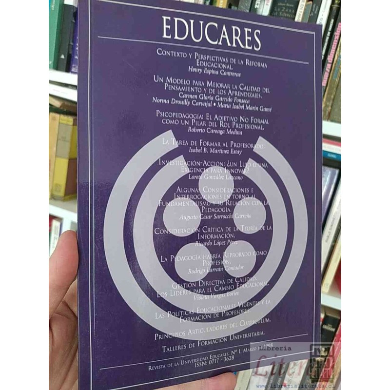 Educares Revista Universidad  Henry Espina Contreras, Carmen Gloria Garrido Fonseca, Norma Drouilly Carvajal, Maria Isab