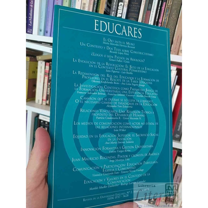 Educares Revista Universidad  Maria Mercedes Herrera Rocuant, Ricardo López Pérez, Octavi Fullat i Genis  Revista de la