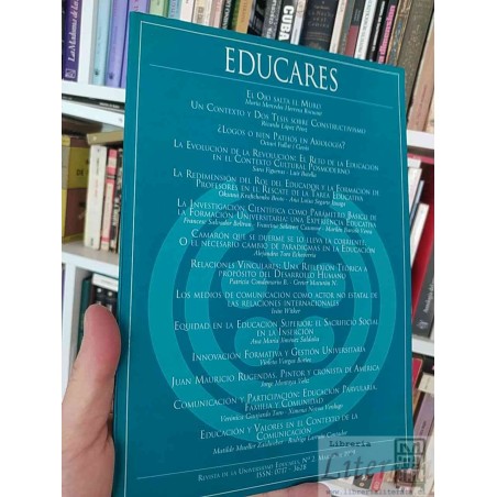 Educares Revista Universidad  Maria Mercedes Herrera Rocuant, Ricardo López Pérez, Octavi Fullat i Genis  Revista de la