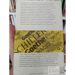 Poesía y Educación  Hugo Montes B  Consejo de Rectores de las Universidades Chilenas, Editorial Universitaria