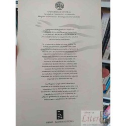 Ensayos de Epistemología  Edison Otero  Bravo-Allende Editores, Universidad Central Facultad de Ciencias de la Educación