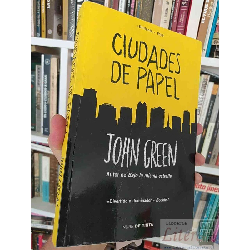 Ciudades de papel  John Green  Nube de Tinta SOLO ORIGINALES 366 páginas