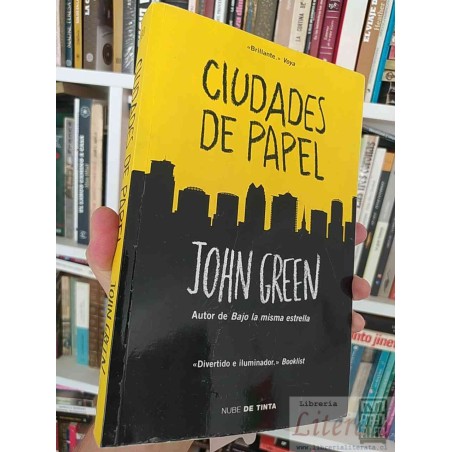 Ciudades de papel  John Green  Nube de Tinta SOLO ORIGINALES 366 páginas