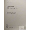 Defensa de Sócrates Platón Ed. Aguilar traducción y prologo Francisco García Yagüe, Tolle, Lege, Aguilar