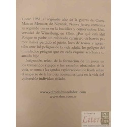 Indignación  Philip Roth  Literatura Mondadori
