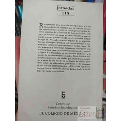 Ideología y política en América Latina Francisco Zapata El Colegio de México 299 páginas