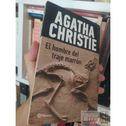 El hombre del traje marrón Agatha Christie Ed. Planeta