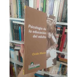 Psicología de la educación del adulto  Ovide Menin...