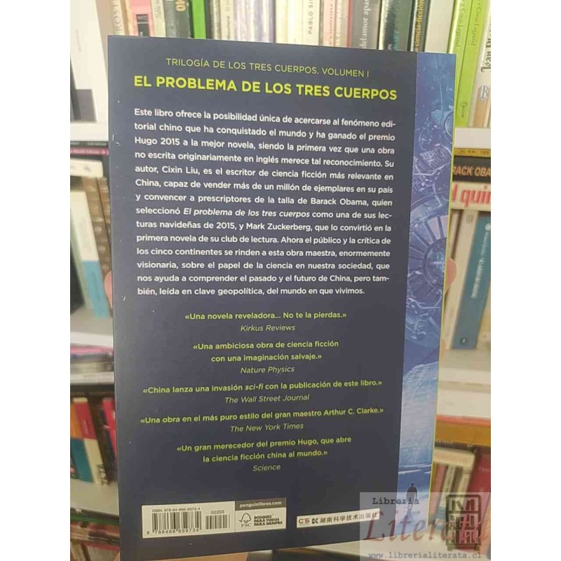 El problema de los tres cuerpos Cixin Liu NOVA formato grande 15x23cm ...