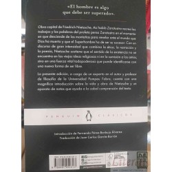 Así habló Zaratustra  Friedrich Nietzsche  Penguin Clásicos 555 páginas Edición de Fernando Pérez-Borbujo Álvarez traduc
