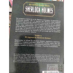 El regreso de Sherlock Holmes  Sir Arthur Conan Doyle Ed. Edisur colección Sherlock Holmes
