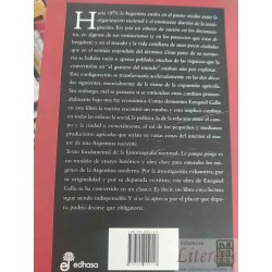 La pampa gringa Ezequiel Gallo Ed. Edhasa ensayo histórico 350 páginas