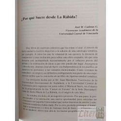 Insurgencia y revolución Antonio José de Sucre y la independencia de los pueblos de América Jose M' Cadenas, Josefina Be