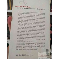 La aventura del tocador de señoras Eduardo Mendoza Seix Barral Biblioteca Breve  350 páginas