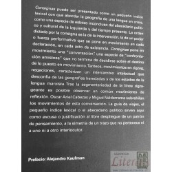 Consignas  Oscar Ariel Cabezas Miguel Valderrama Ed. La cebra