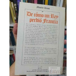 De cómo un rey perdió Francia  Maurice Druon  Javier Vergara, Los Reyes Malditos 7