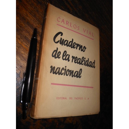 Cuaderno De La Realidad Nacional Carlos Vial Ed. Del Pacífic