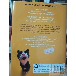 Test Your Cat: The Cat IQ Test  EM Bard Harper Collins tapas duras EN INGLES ilustrado