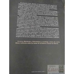 Theatrum mundi: Entramados del poder en Charcas colonial  Eugenia Bridikhina  Plural IFEA formato grande 384 páginas