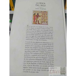 La boca del Nilo  León Arsenal Lo mejor de la nueva Novela Histórica formato grande tapas duras 572 páginas
