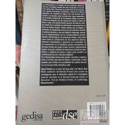 La escuela inteligente  David Perkins  Editorial Gedisa formato grande 262 páginas