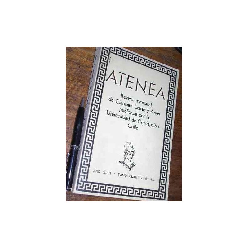 Revista Atenea Nº 413 1966 (ver Foto) Uni De Concepcion
