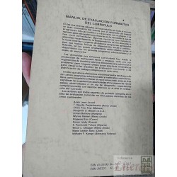 Manual de Evaluación Formativa del Currículo  Arieh Lewy  Voluntad Editores/Editorial de la UNESCO