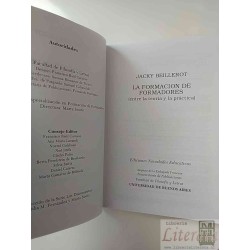 La formación de formadores  Jacky Beillerot  Facultad de Filosofía y Letras - UBA, Ediciones Novedades Educativas, serie
