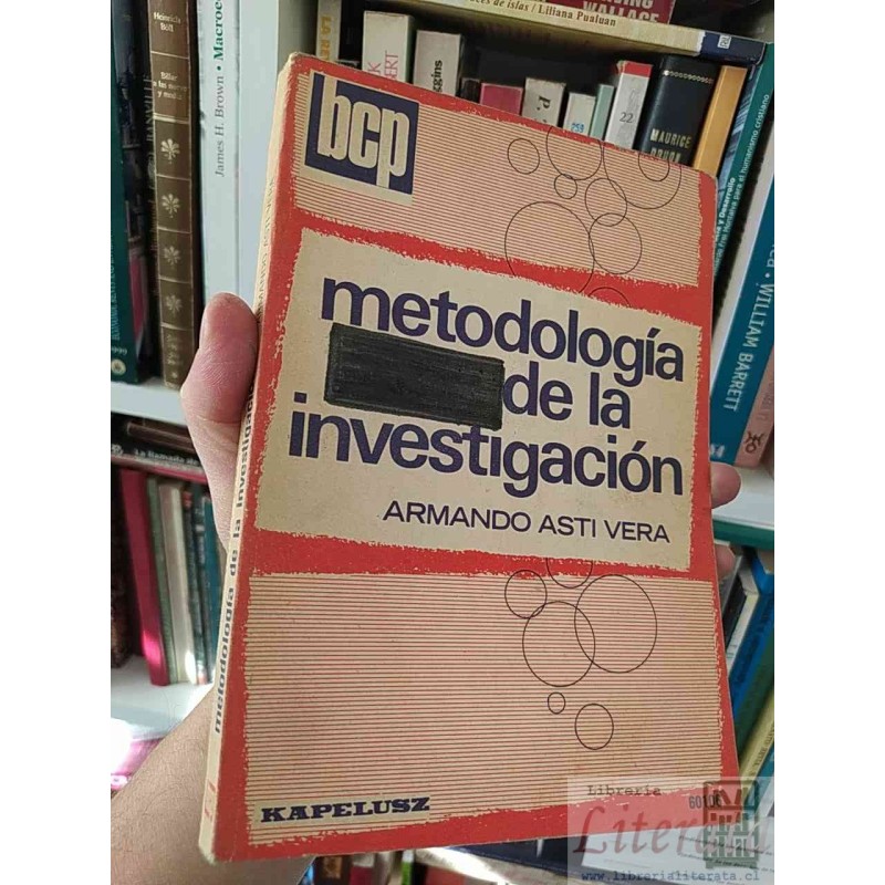 Metodología de la Investigación  Armando Asti Vera  Editorial Kapelusz BCP