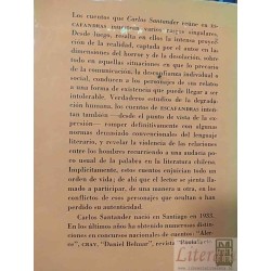 Escafandras cuentos Carlos Santander Ed. Alerce Sociedad de escritores de Chile