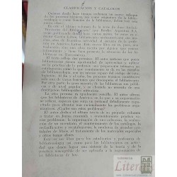 Clasificación y catálogos Gaston Litton Breviarios del Bibliotecario