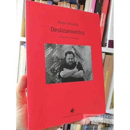 Deslizamientos Crónicas y ensayos Álvaro Bisama Universidad Diego Portales formato grande  212 páginas formato grande