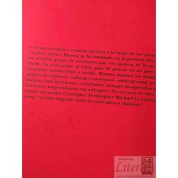 Deslizamientos Crónicas y ensayos Álvaro Bisama Universidad Diego Portales formato grande  212 páginas formato grande