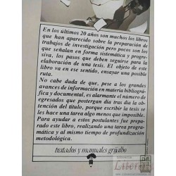 Cómo hacer una tesis Huascar Taborga Tratados y manuales Grijalbo