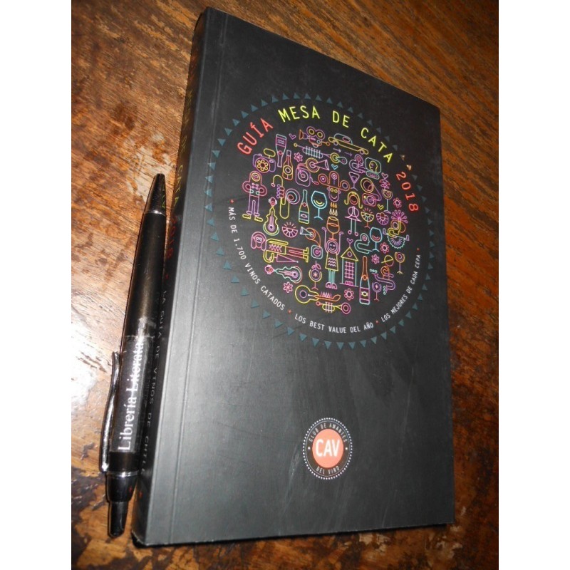 Guía Mesa De Cata 2018 Cav Club De Amantes Del Vino 456 Pags