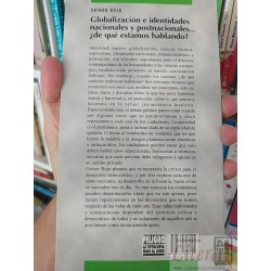 Globalización e identidades nacionales y postnacionales  Grínor Rojo  Lom Colección Escafandra
