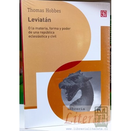 Leviatán - Thomas Hobbes - Fce - Nuevo