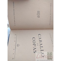 Caballo de copas Fernando Alegría Primera edición Zigzag 1957