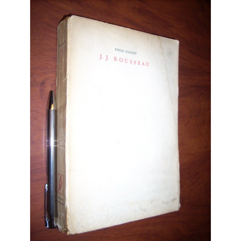 J J Rousseau Emile Faguet Ed. Americalee / 14x20cm 320pags I