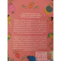 Epigramas eróticos griegos  Guillermo Galán Vioque Miguel Ángel Márquez Guerrero  Alianza editorial tapas duras 304 pági